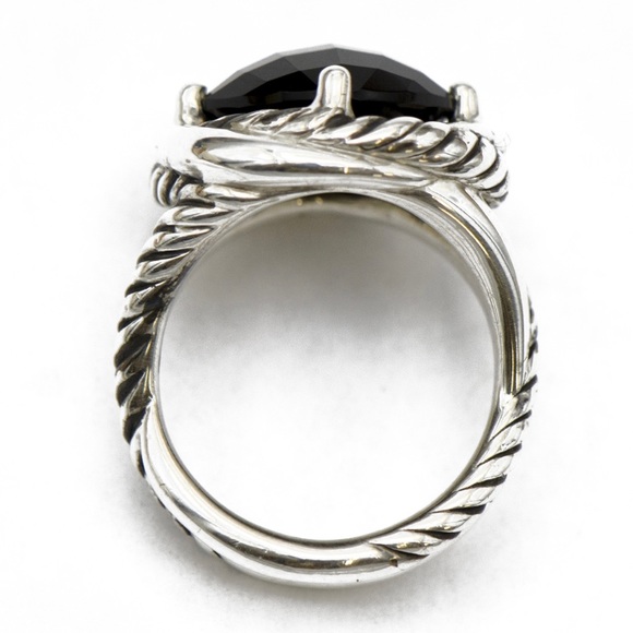 DAVID YURMAN * Black Onyx Infinity Ring - Picture 9 of 10